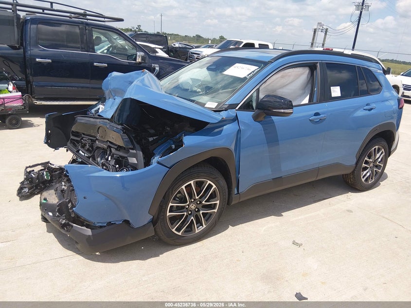 2026 Toyota Corolla cross VIN 7MUDAAAG8TV169643 IAAI salvage auction — FRONT END, Salvage Title, sold $525 on 2026-07-24 (photo 2)