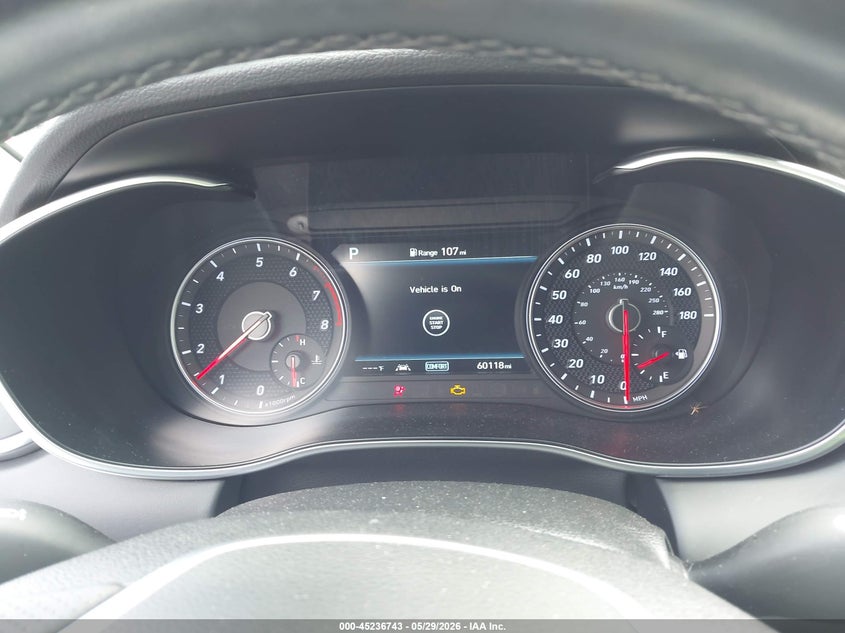 2020 Genesis G70 VIN KMTG74LE1LU046346 IAAI salvage auction — FRONT END, Salvage Title, sold $5,100 on 2026-07-31 (photo 7)