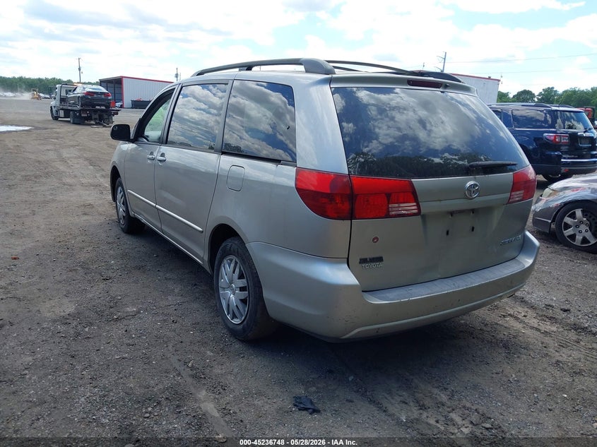 2005 Toyota Sienna VIN 5TDZA23C65S263927 IAAI salvage auction — NORMAL WEAR, Clear (Maryland), sold $500 on 2026-07-08 (photo 3)