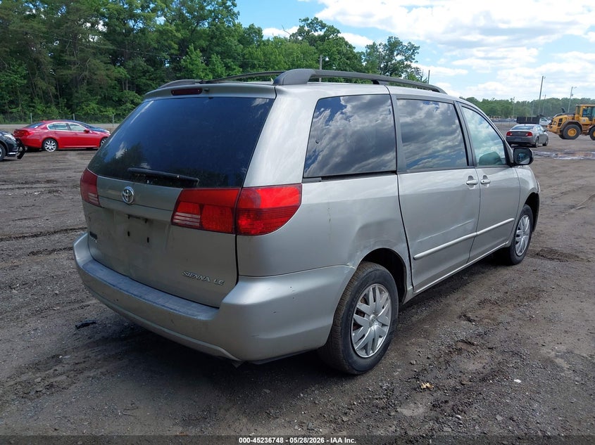 2005 Toyota Sienna VIN 5TDZA23C65S263927 IAAI salvage auction — NORMAL WEAR, Clear (Maryland), sold $500 on 2026-07-08 (photo 4)