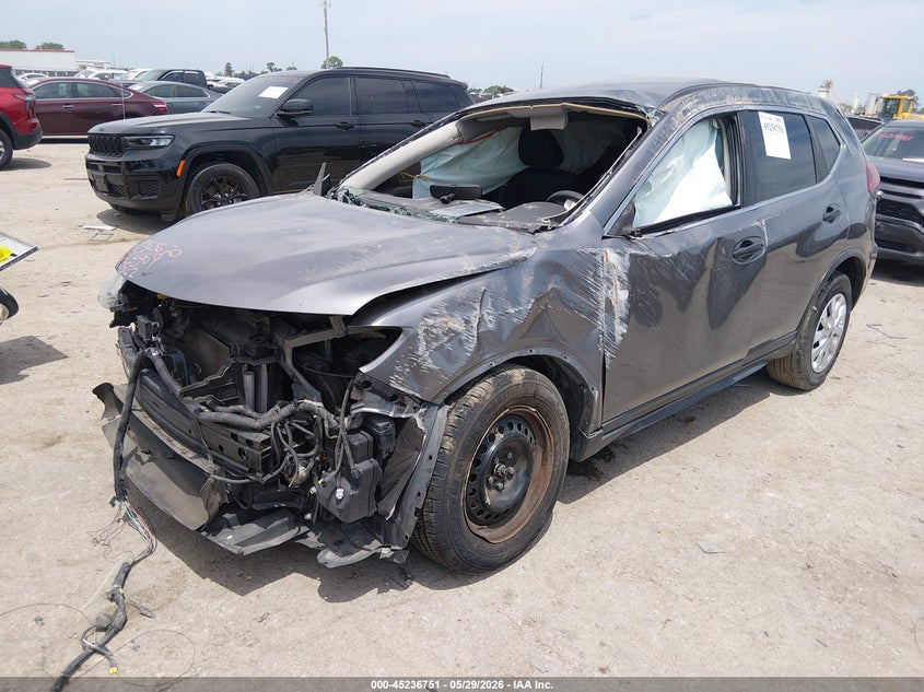 2018 Nissan Rogue VIN KNMAT2MT8JP521469 IAAI salvage auction — ROLLOVER, Salvage Title, sold $600 on 2026-07-14 (photo 2)