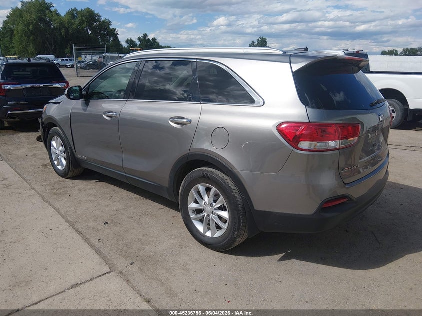 2017 Kia Sorento VIN 5XYPGDA50HG291617 IAAI salvage auction — LEFT FRONT, Salvage (Montana), sold $3,200 on 2026-07-22 (photo 3)