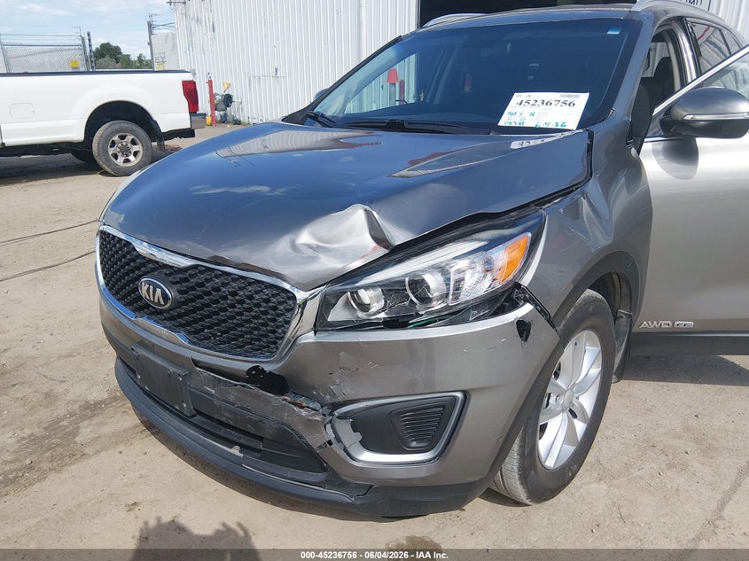 2017 Kia Sorento VIN 5XYPGDA50HG291617 IAAI salvage auction — LEFT FRONT, Salvage (Montana), sold $3,200 on 2026-07-22 (photo 6)