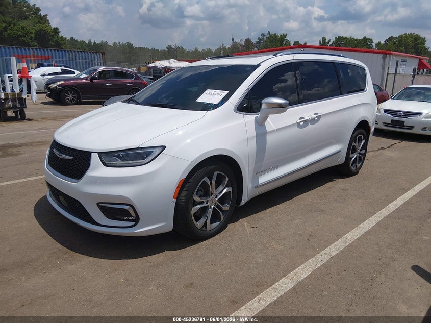 2022 Chrysler Pacifica VIN 2C4RC3PG3NR183913 IAAI salvage auction — RIGHT SIDE, Salvage (Mississippi), sold $13,700 on 2026-07-30 (photo 2)