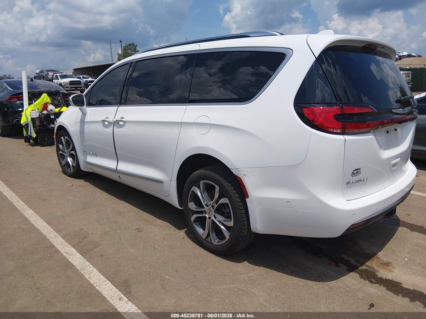 2022 Chrysler Pacifica VIN 2C4RC3PG3NR183913 IAAI salvage auction — SIDE, Salvage Title, sold $13,100 on 2026-07-25 (photo 3)