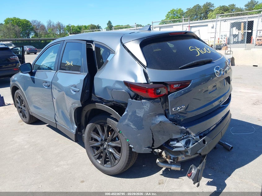 2025 Mazda Cx-5 VIN JM3KFBCM0S0661085 IAAI salvage auction — LEFT & RIGHT, Salvage Title, sold $7,400 on 2026-07-14 (photo 3)
