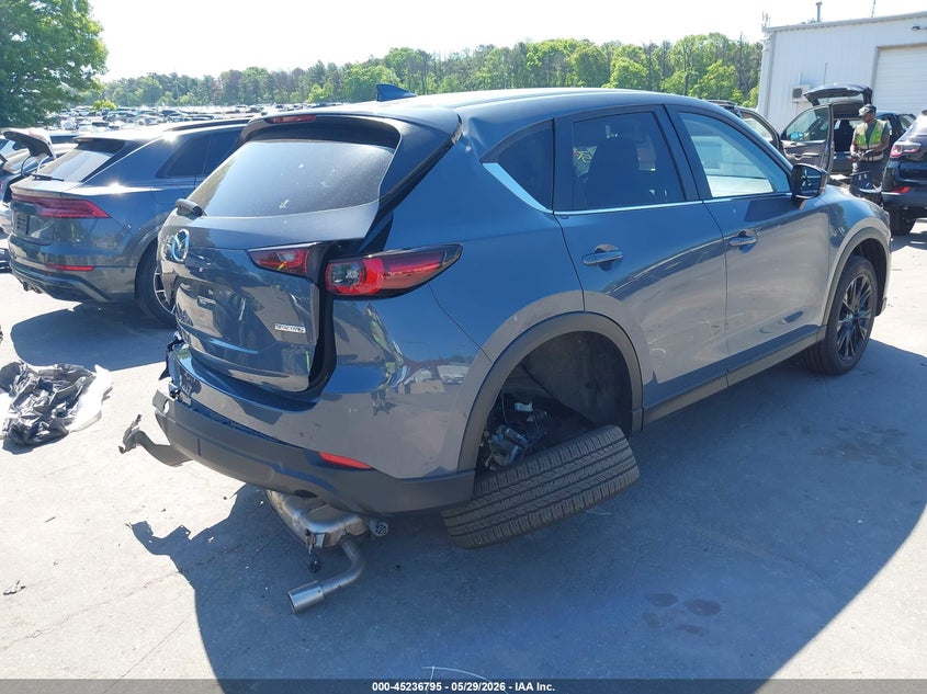 2025 Mazda Cx-5 VIN JM3KFBCM0S0661085 IAAI salvage auction — LEFT & RIGHT, Salvage Title, sold $7,400 on 2026-07-14 (photo 4)