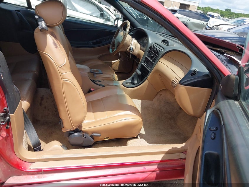 1995 Ford Mustang VIN 1FALP45T7SF201158 IAAI salvage auction — FRONT END, Clear (Oklahoma), sold $400 on 2026-07-23 (photo 5)