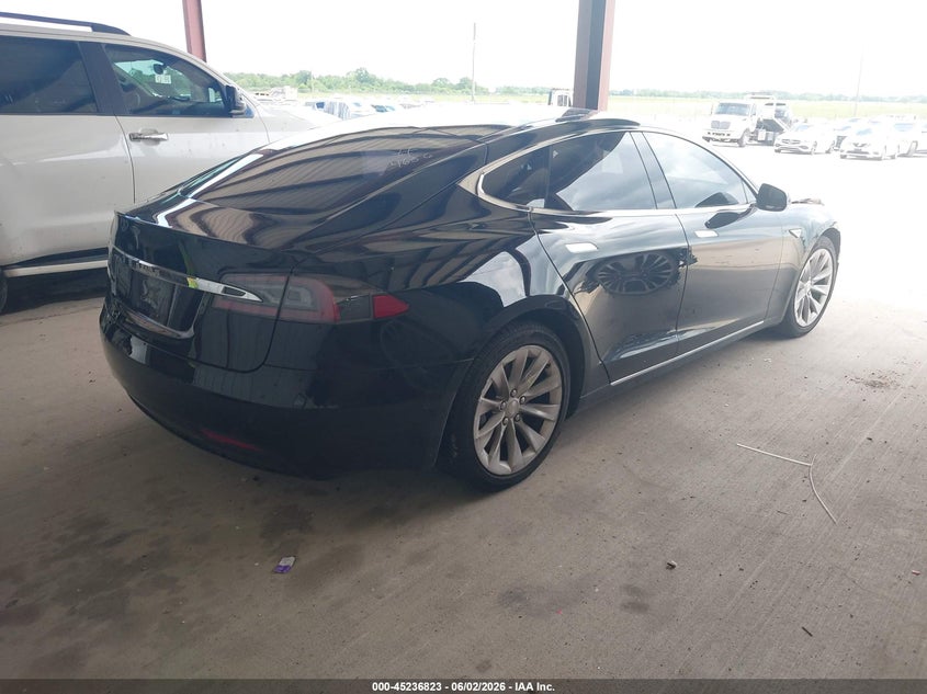 2016 Tesla Model s VIN 5YJSA1E25GF154656 IAAI salvage auction — FRONT END, Original (Texas), sold $4,500 on 2026-07-31 (photo 4)