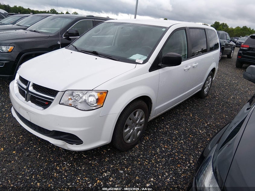 2018 Dodge Grand caravan VIN 2C4RDGBGXJR273386 IAAI salvage auction — NORMAL WEAR, Sf97 (Maryland), sold $10,600 on 2026-08-18 (photo 2)