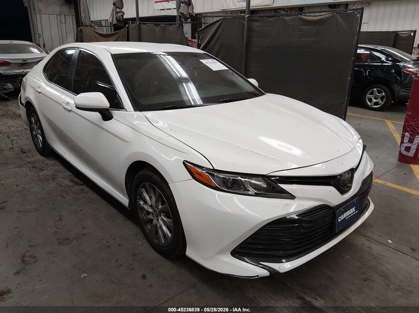 2018 Toyota Camry VIN JTNB11HK9J3067225 IAAI salvage auction — FRONT & REAR, Salvage Title, sold $4,500 on 2026-07-21 (photo 1)