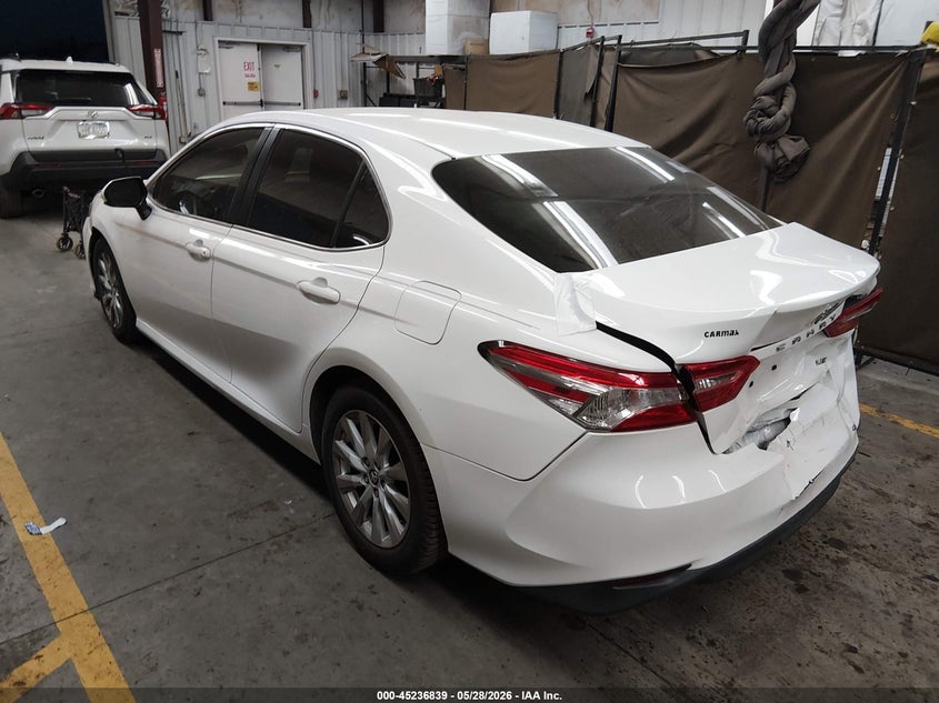 2018 Toyota Camry VIN JTNB11HK9J3067225 IAAI salvage auction — FRONT & REAR, Salvage Title, sold $4,500 on 2026-07-21 (photo 3)