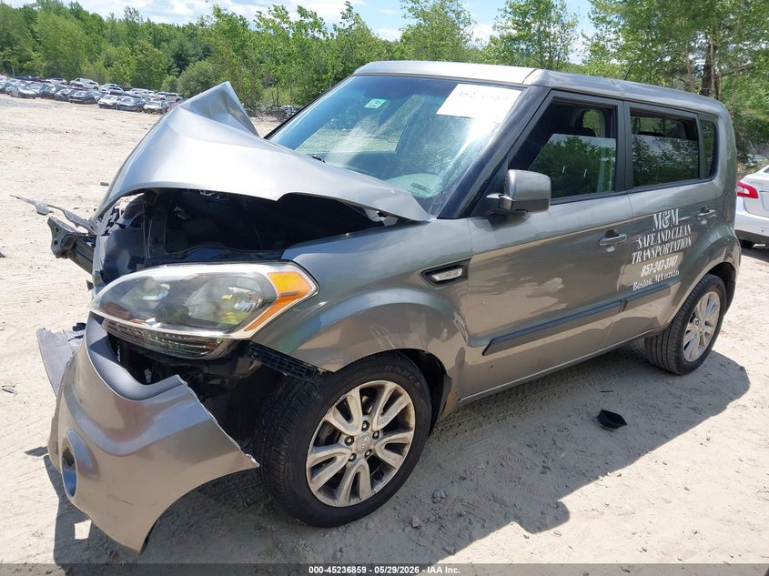 2013 Kia Soul VIN KNDJT2A53D7542756 IAAI salvage auction — FRONT END, Salvage Title, sold $300 on 2026-07-14 (photo 2)