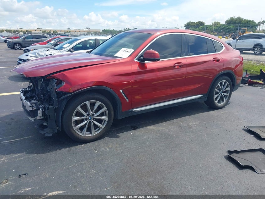 2019 BMW X4 VIN 5UXUJ3C53KLG51794 IAAI salvage auction — FRONT END, Rebuildable (Florida), sold $10,225 on 2026-07-30 (photo 2)