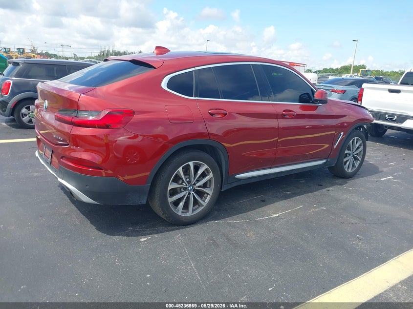 2019 BMW X4 VIN 5UXUJ3C53KLG51794 IAAI salvage auction — FRONT END, Rebuildable (Florida), sold $10,225 on 2026-07-30 (photo 4)