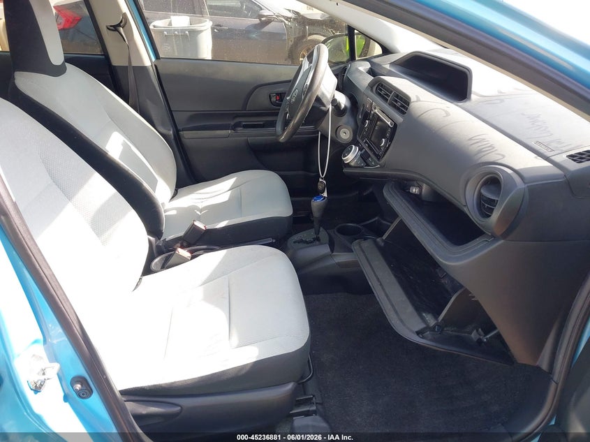 2015 Toyota Prius c VIN JTDKDTB34F1104404 IAAI salvage auction — FRONT END, Salvage (California), sold $1,150 on 2026-07-28 (photo 5)