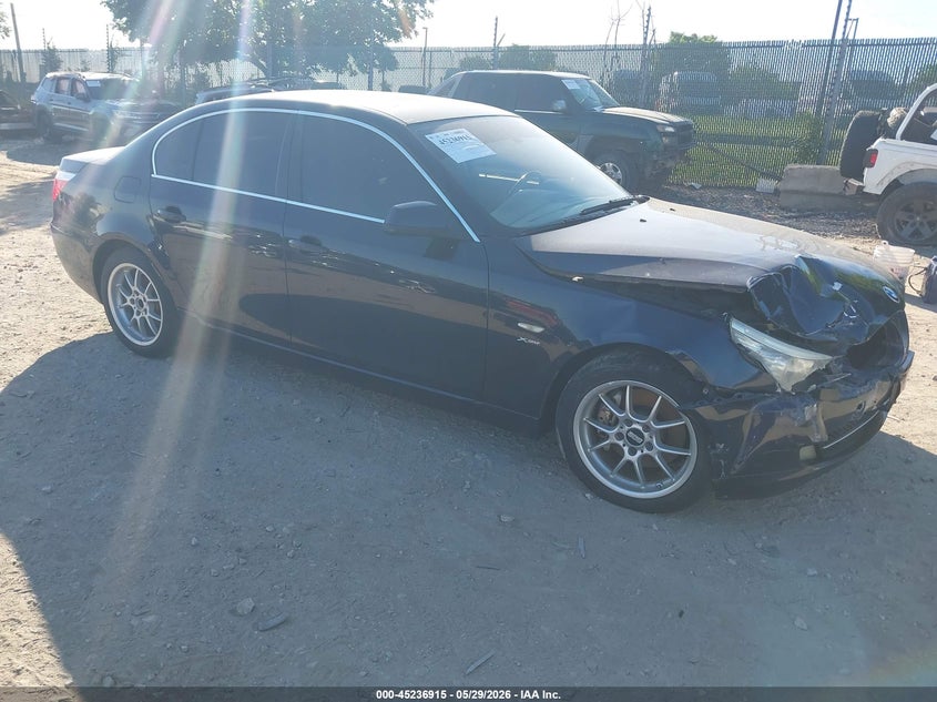 2010 BMW 5er VIN WBANV1C57AC159583 IAAI salvage auction — FRONT END, Salvage (Pennsylvania), sold $25 on 2026-07-24 (photo 1)