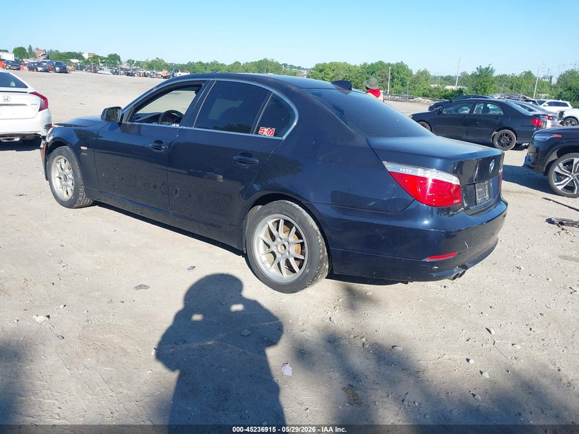 2010 BMW 5er VIN WBANV1C57AC159583 IAAI salvage auction — FRONT END, Salvage (Pennsylvania), sold $25 on 2026-07-24 (photo 3)