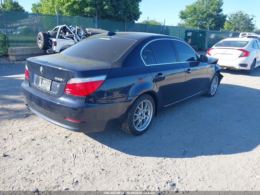 2010 BMW 5er VIN WBANV1C57AC159583 IAAI salvage auction — FRONT END, Salvage (Pennsylvania), sold $25 on 2026-07-24 (photo 4)