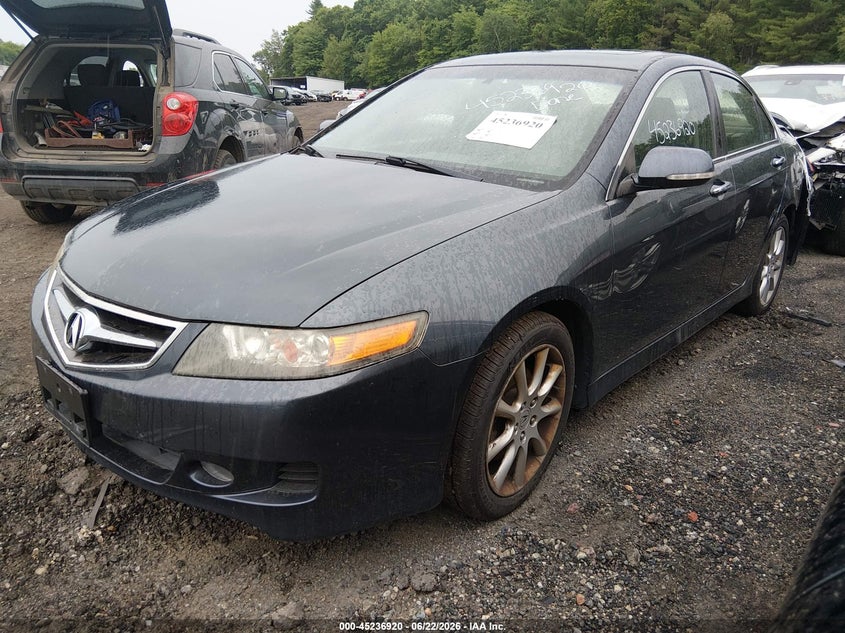 2006 Acura Tsx VIN JH4CL96896C005189 IAAI salvage auction — REAR END, Clear (Massachusetts), sold $275 on 2026-07-21 (photo 2)