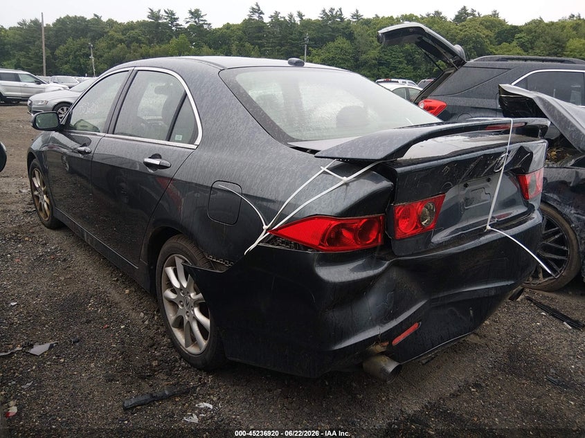 2006 Acura Tsx VIN JH4CL96896C005189 IAAI salvage auction — REAR END, Clear (Massachusetts), sold $275 on 2026-07-21 (photo 3)