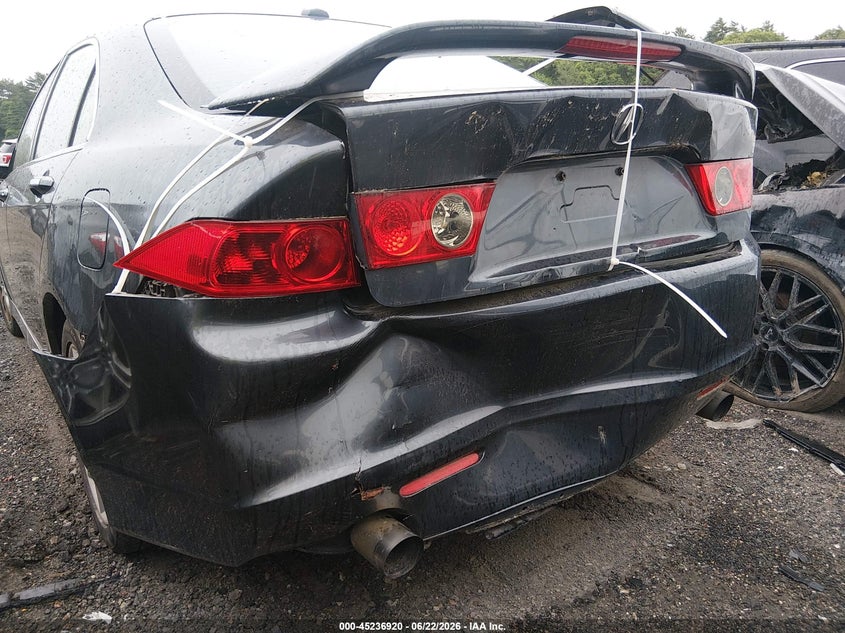 2006 Acura Tsx VIN JH4CL96896C005189 IAAI salvage auction — REAR END, Clear (Massachusetts), sold $275 on 2026-07-21 (photo 6)