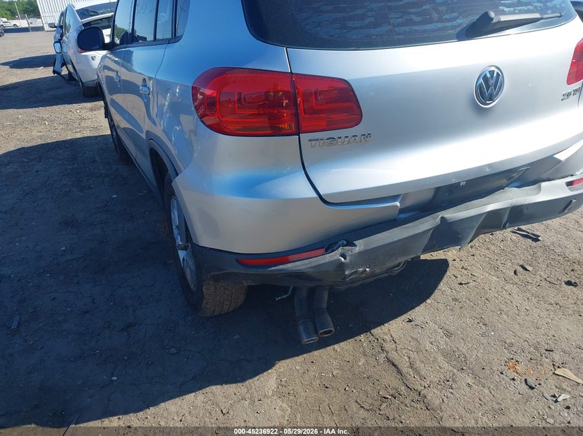 2015 Volkswagen Tiguan VIN WVGAV7AX6FW611890 IAAI salvage auction — REAR END, Clear (Virginia), sold $725 on 2026-07-28 (photo 6)