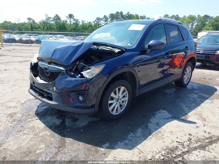 2014 Mazda Cx-5 VIN JM3KE4CY7E0330560 IAAI salvage auction — FRONT END, Salvage Title, sold $1,050 on 2026-07-10 (photo 2)