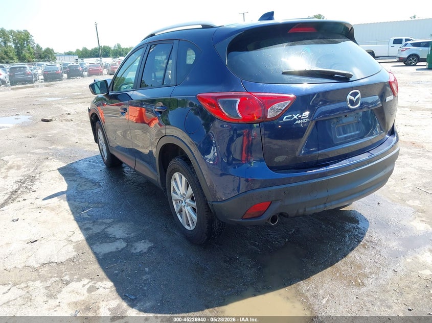 2014 Mazda Cx-5 VIN JM3KE4CY7E0330560 IAAI salvage auction — FRONT END, Salvage Title, sold $1,050 on 2026-07-10 (photo 3)