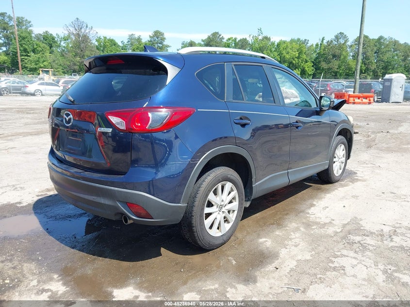 2014 Mazda Cx-5 VIN JM3KE4CY7E0330560 IAAI salvage auction — FRONT END, Salvage Title, sold $1,050 on 2026-07-10 (photo 4)