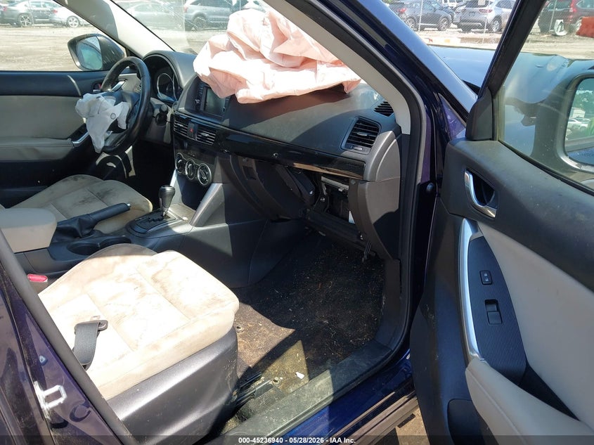 2014 Mazda Cx-5 VIN JM3KE4CY7E0330560 IAAI salvage auction — FRONT END, Salvage Title, sold $1,050 on 2026-07-10 (photo 5)