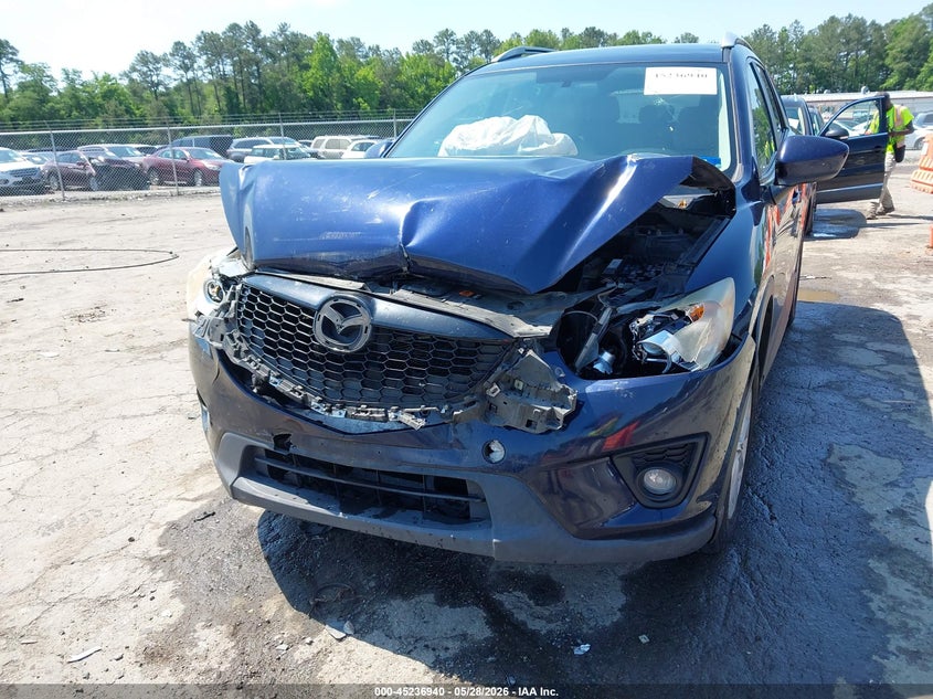 2014 Mazda Cx-5 VIN JM3KE4CY7E0330560 IAAI salvage auction — FRONT END, Salvage Title, sold $1,050 on 2026-07-10 (photo 6)