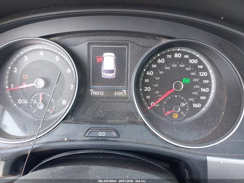 2019 Volkswagen Atlas VIN 1V2WR2CA5KC595797 IAAI salvage auction — RIGHT FRONT, Salvage Title, sold $5,350 on 2026-07-22 (photo 7)
