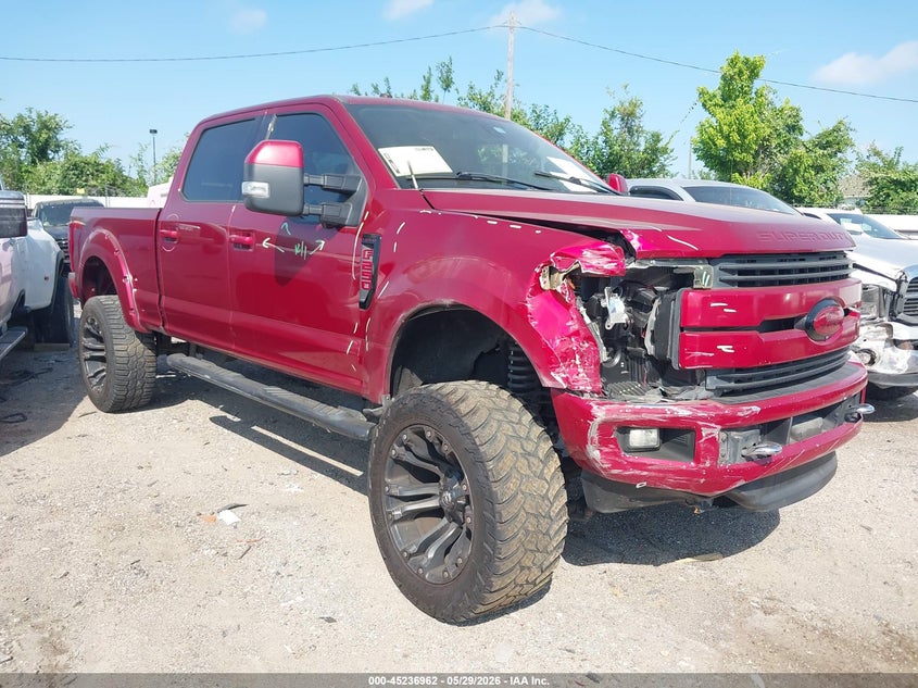 2018 Ford F250 VIN 1FT7W2BT9JEB27690 — IAAI salvage auction photo