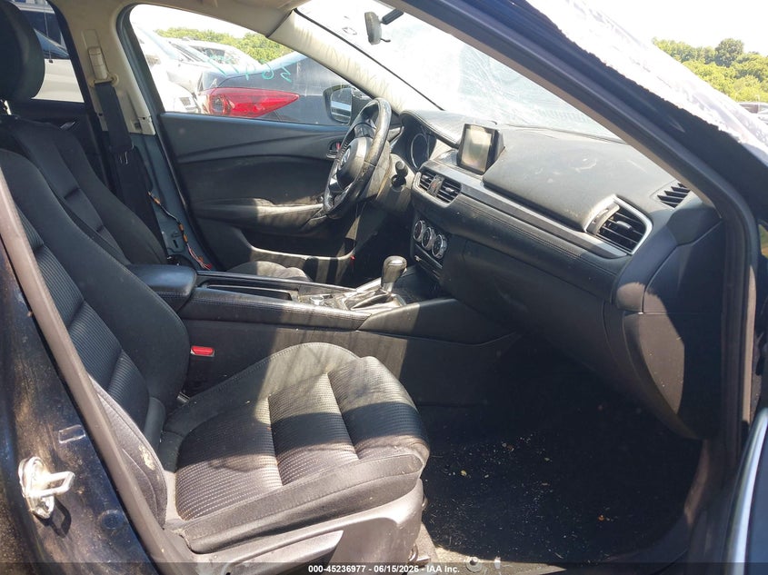2016 Mazda 6 VIN JM1GJ1U57G1442818 IAAI salvage auction — HAIL, Salvage Title, sold $2,500 on 2026-07-06 (photo 5)