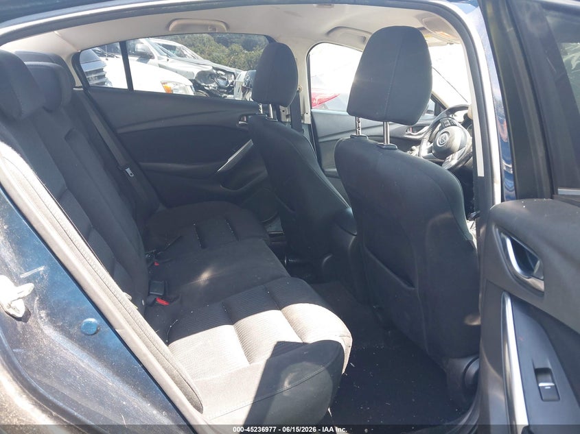 2016 Mazda 6 VIN JM1GJ1U57G1442818 IAAI salvage auction — HAIL, Salvage Title, sold $2,500 on 2026-07-06 (photo 8)