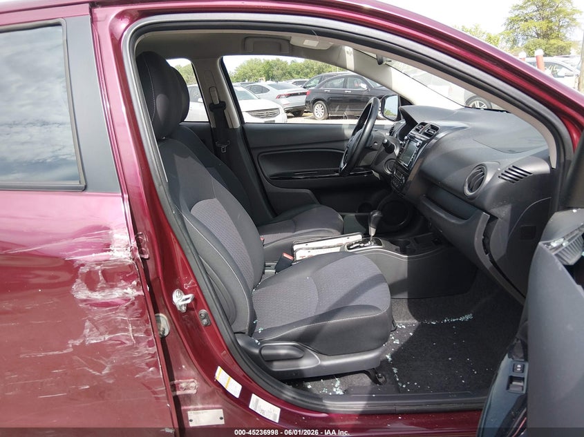 2017 Mitsubishi Mirage VIN ML32A4HJ4HH003302 IAAI salvage auction — SIDE, Salvage Title, sold $625 on 2026-07-17 (photo 5)