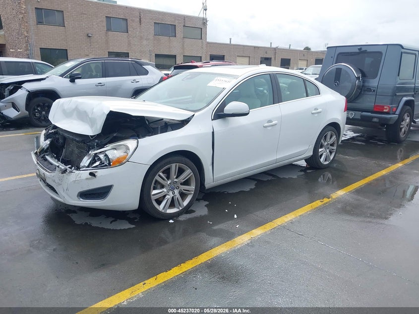 2012 Volvo S60 VIN YV1902FH1C2139153 IAAI salvage auction — FRONT END, Salvage Title, sold $600 on 2026-07-08 (photo 2)