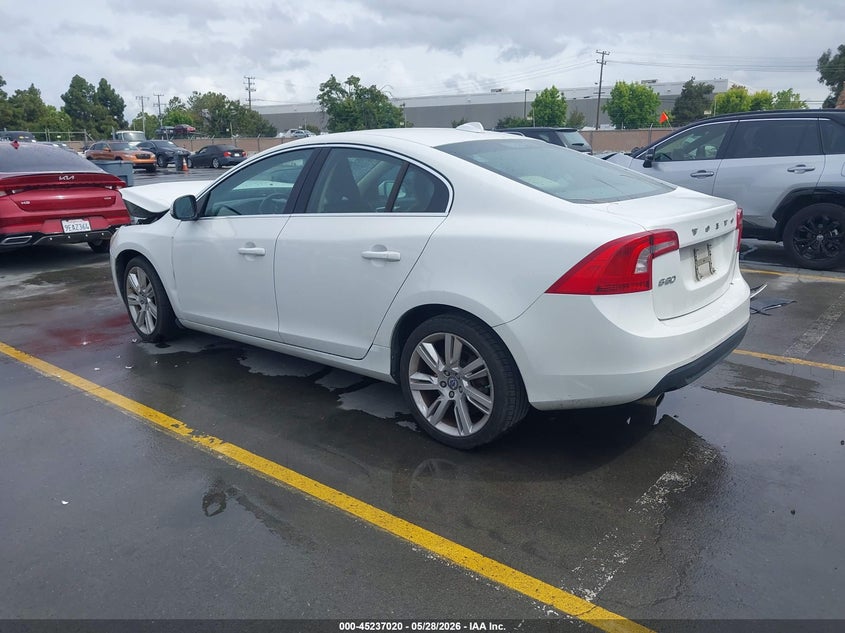 2012 Volvo S60 VIN YV1902FH1C2139153 IAAI salvage auction — FRONT END, Salvage Title, sold $600 on 2026-07-08 (photo 3)