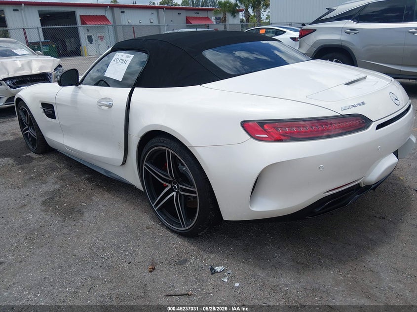 2018 Mercedes-benz AMG GT VIN WDDYK8AA1JA020312 IAAI salvage auction — SIDE, Salvage Title, sold $45,450 on 2026-07-30 (photo 3)