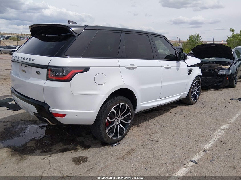 2019 Land rover Range rover sport VIN SALWR2REXKA833756 IAAI salvage auction — FRONT END, Salvage (New Mexico), sold $11,200 on 2026-07-06 (photo 4)
