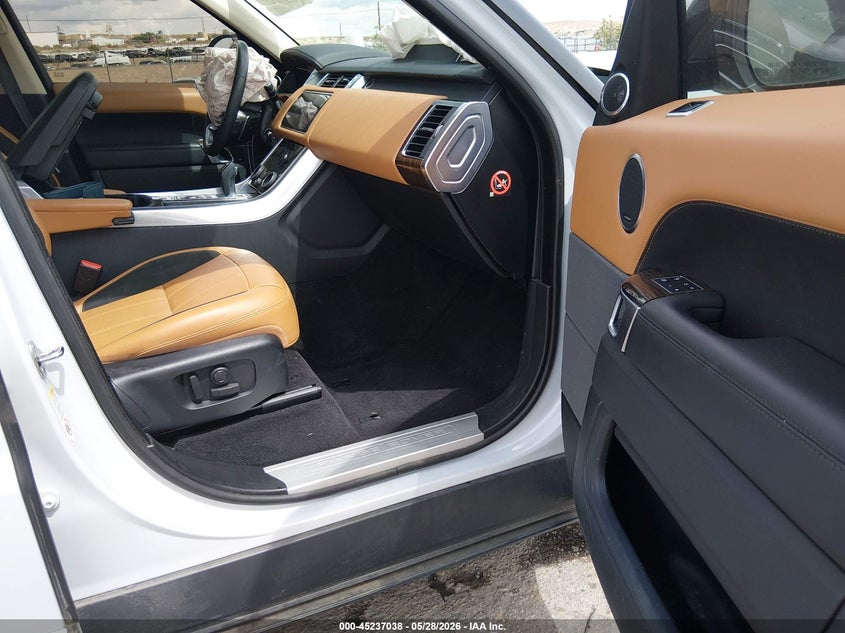 2019 Land rover Range rover sport VIN SALWR2REXKA833756 IAAI salvage auction — FRONT END, Salvage (New Mexico), sold $11,200 on 2026-07-06 (photo 5)