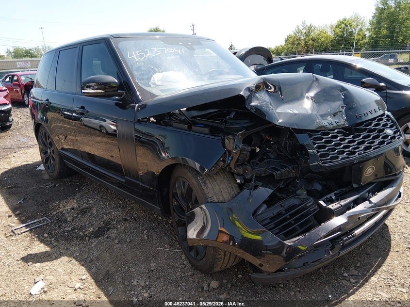 2020 Land rover RANGE ROVER VIN SALGS2RU4LA592732 IAAI salvage auction — FRONT END, Salvage Title, sold $3,650 on 2026-07-29 (photo 1)