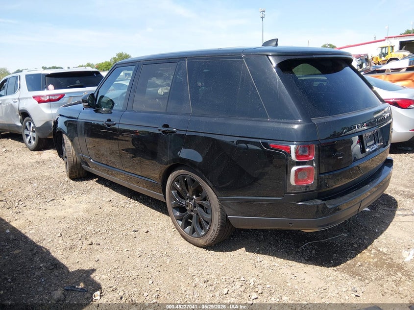 2020 Land rover RANGE ROVER VIN SALGS2RU4LA592732 IAAI salvage auction — FRONT END, Salvage Title, sold $3,650 on 2026-07-29 (photo 3)