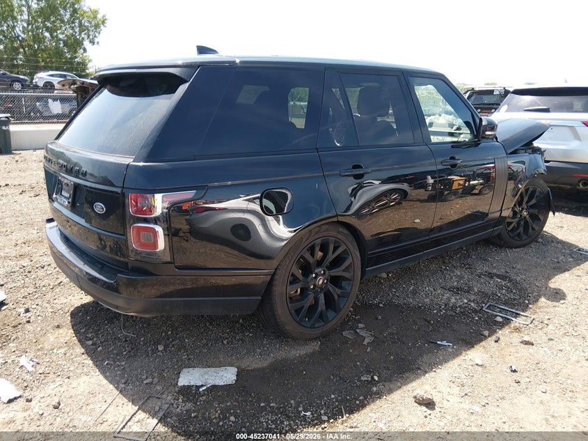 2020 Land rover RANGE ROVER VIN SALGS2RU4LA592732 IAAI salvage auction — FRONT END, Salvage Title, sold $3,650 on 2026-07-29 (photo 4)