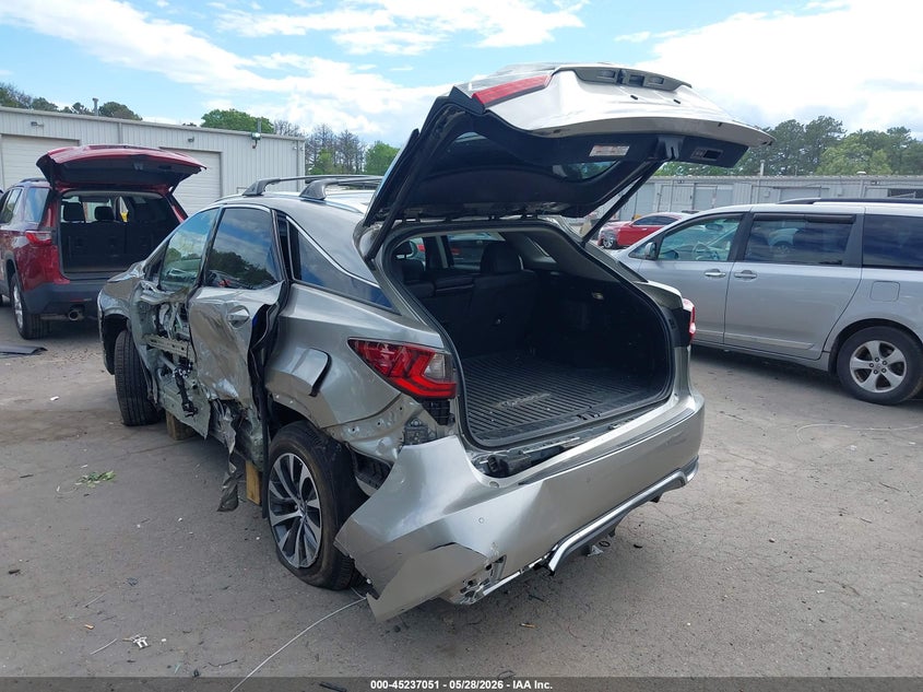 2022 Lexus Rx VIN 2T2HGMDA7NC089888 IAAI salvage auction — LEFT SIDE, Salvage Title, sold $14,200 on 2026-08-29 (photo 3)