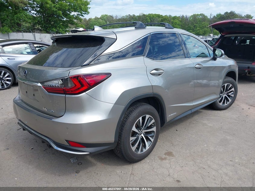 2022 Lexus Rx VIN 2T2HGMDA7NC089888 IAAI salvage auction — LEFT SIDE, Salvage Title, sold $14,200 on 2026-08-29 (photo 4)