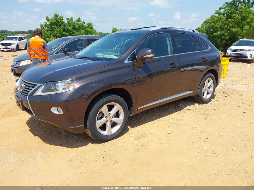 2013 Lexus Rx VIN 2T2BK1BA6DC164116 IAAI salvage auction — HAIL, Salvage Title, sold $6,300 on 2026-07-20 (photo 2)