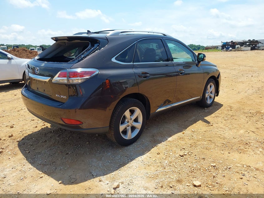 2013 Lexus Rx VIN 2T2BK1BA6DC164116 IAAI salvage auction — HAIL, Salvage Title, sold $6,300 on 2026-07-20 (photo 4)