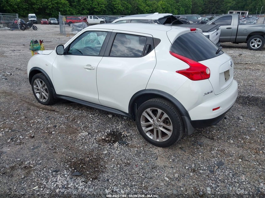 2013 Nissan Juke VIN JN8AF5MR4DT206486 IAAI salvage auction — FRONT END, Salvage Title, sold $625 on 2026-07-09 (photo 3)
